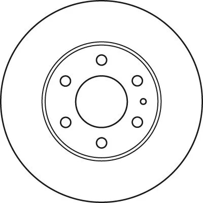 TRW Brake Disc (DF4987S)