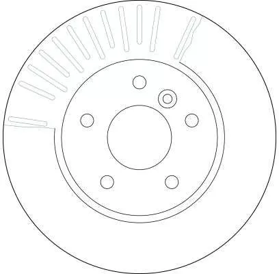 TRW Brake Disc (DF4194S)