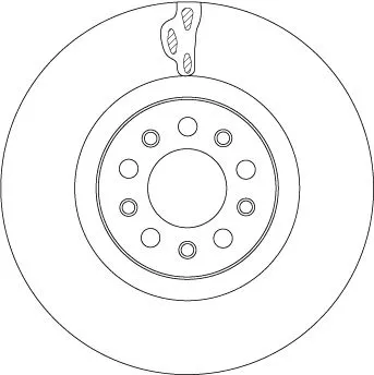 TRW Brake Disc (DF4478S)