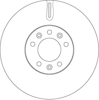 TRW Brake Disc (DF4849S)