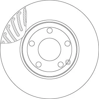 TRW Brake Disc (DF4863S)