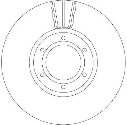 TRW Brake Disc (DF4111)