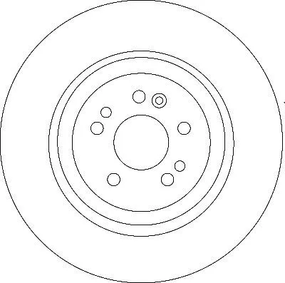 TRW Brake Disc (DF4222S)