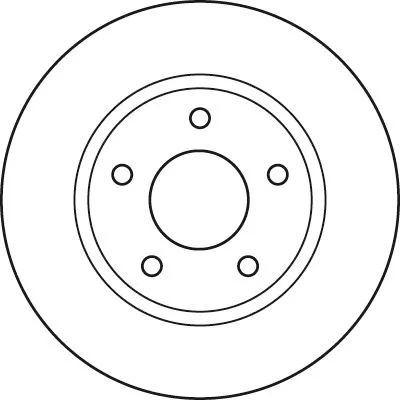 TRW Brake Disc (DF4933)