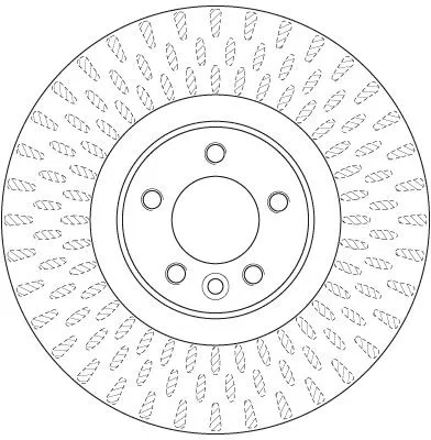 TRW Brake Disc (DF6508S)