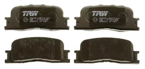 TRW Brake Pad Set, disc brake (GDB3374)