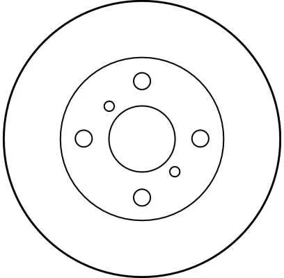 TRW Brake Disc (DF4007)