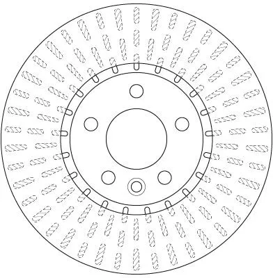 TRW Brake Disc (DF6499S)