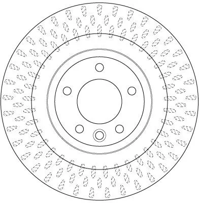 TRW Brake Disc (DF6528S)