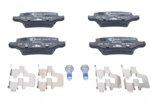 ATE Brake Pad Set, disc brake (13.0460-2712.2)