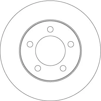 TRW Brake Disc (DF2816S)