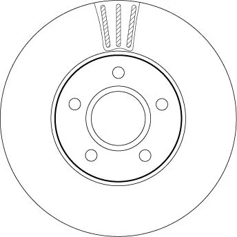 TRW Brake Disc (DF4465)
