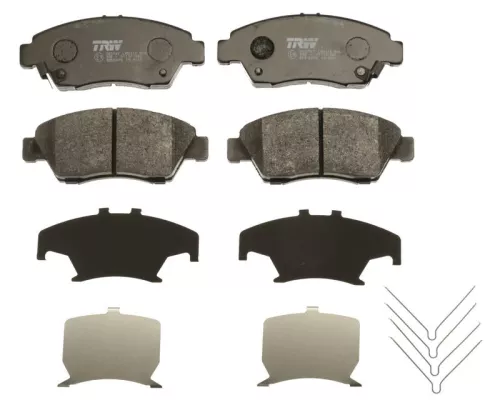TRW Brake Pad Set, disc brake (GDB3478)