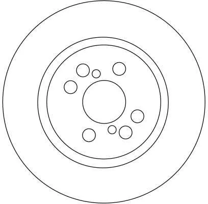 TRW Brake Disc (DF4415S)