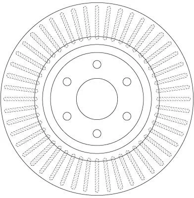 TRW Brake Disc (DF6425)