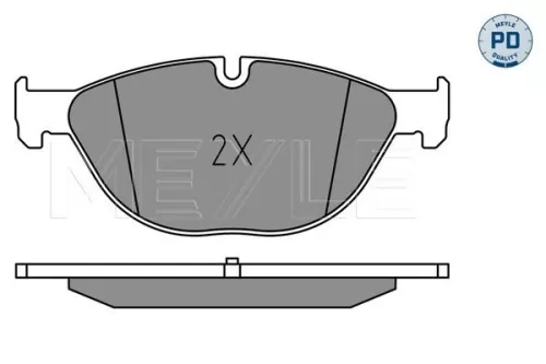 MEYLE Brake Pad Set, disc brake (0252504519/PD)