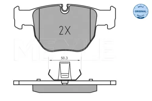 MEYLE Brake Pad Set, disc brake (0252339719)