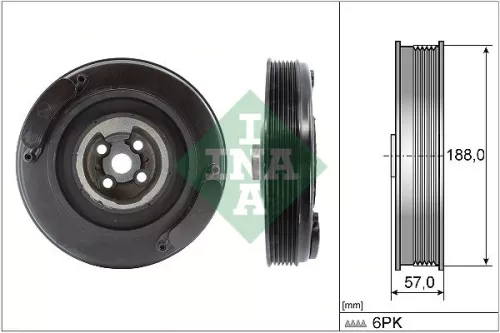 Belt Pulley, crankshaft
