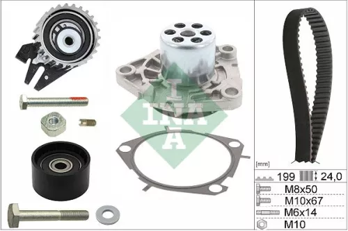 Water Pump & Timing Belt Kit