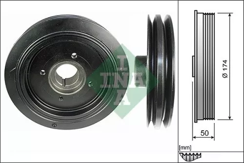 Belt Pulley, crankshaft