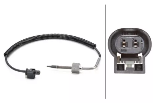 Sensor, exhaust gas temperature