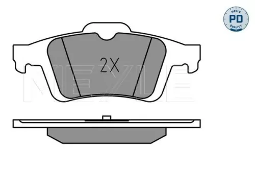 MEYLE Brake Pad Set, disc brake (0252413717/PD)