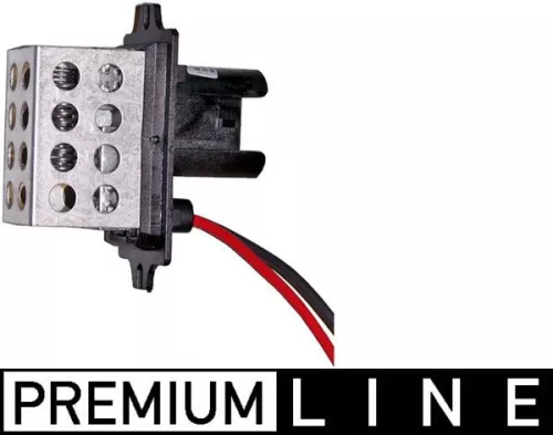 Resistor, interior blower