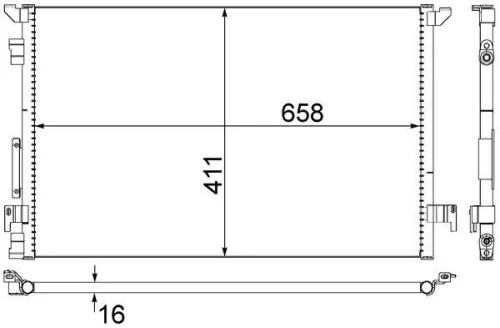 Condenser, air conditioning