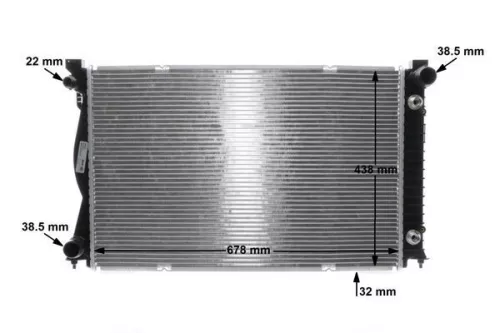 MAHLE Radiator, engine cooling (CR842000S)