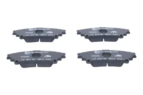ATE Brake Pad Set, disc brake (13.0460-5666.2)