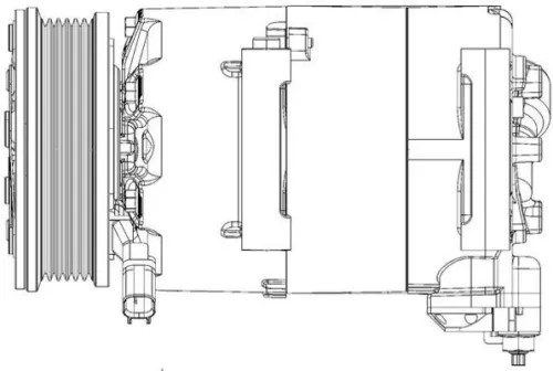 MAHLE Compressor, air conditioning (ACP1366000P)