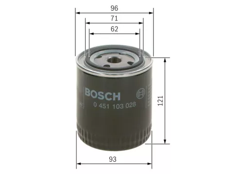 BOSCH Oil Filter (0451103028)