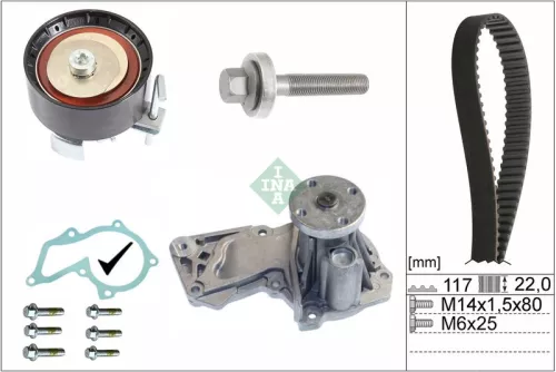 Water Pump & Timing Belt Kit