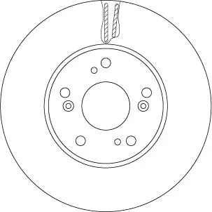 TRW Brake Disc (DF6527)