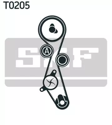 SKF Timing Belt Kit (VKMA03317)
