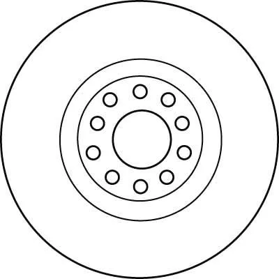 TRW Brake Disc (DF4209S)