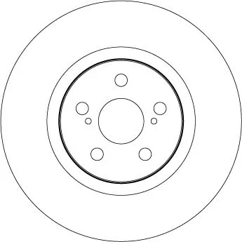 TRW Brake Disc (DF4445S)