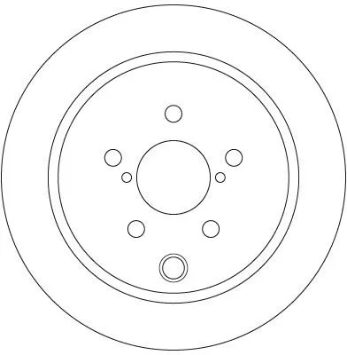TRW Brake Disc (DF6503)
