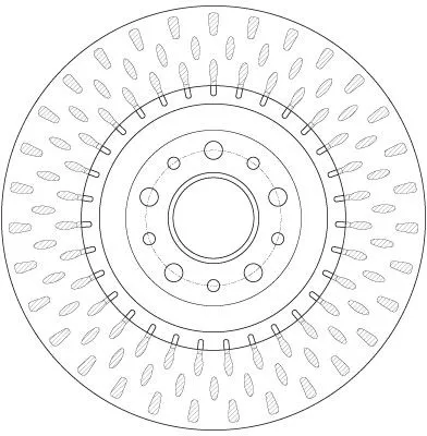 TRW Brake Disc (DF6424)