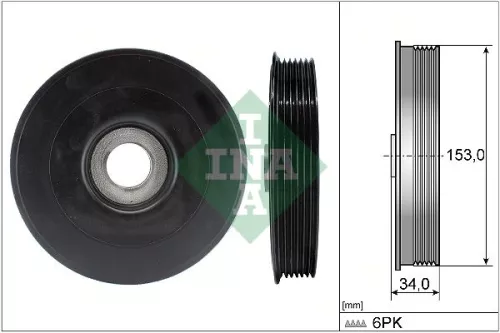 Belt Pulley, crankshaft
