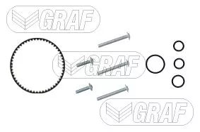 GRAF Water Pump & Timing Belt Kit (PA1359)