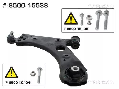 Control/Trailing Arm, wheel suspension