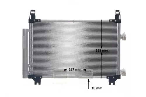 MAHLE Condenser, air conditioning (AC793000S)