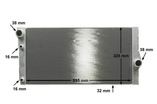 MAHLE Radiator, engine cooling (CR1147000P)