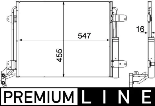 Condenser, air conditioning