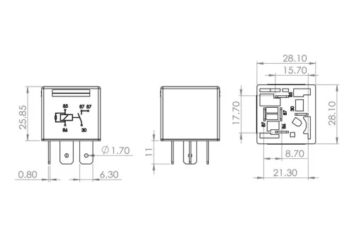 BOSCH Multifunctional Relay (0986AH0204)