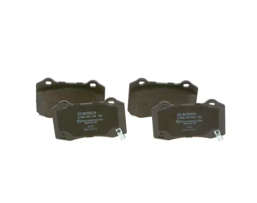 BOSCH Brake Pad Set, disc brake (0986494708)