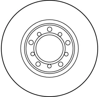 TRW Brake Disc (DF1573)