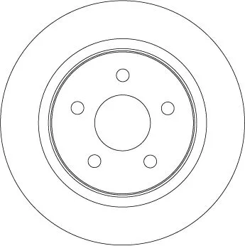 TRW Brake Disc (DF4422)