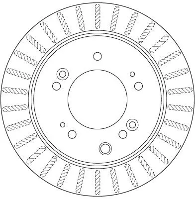 TRW Brake Disc (DF6191S)